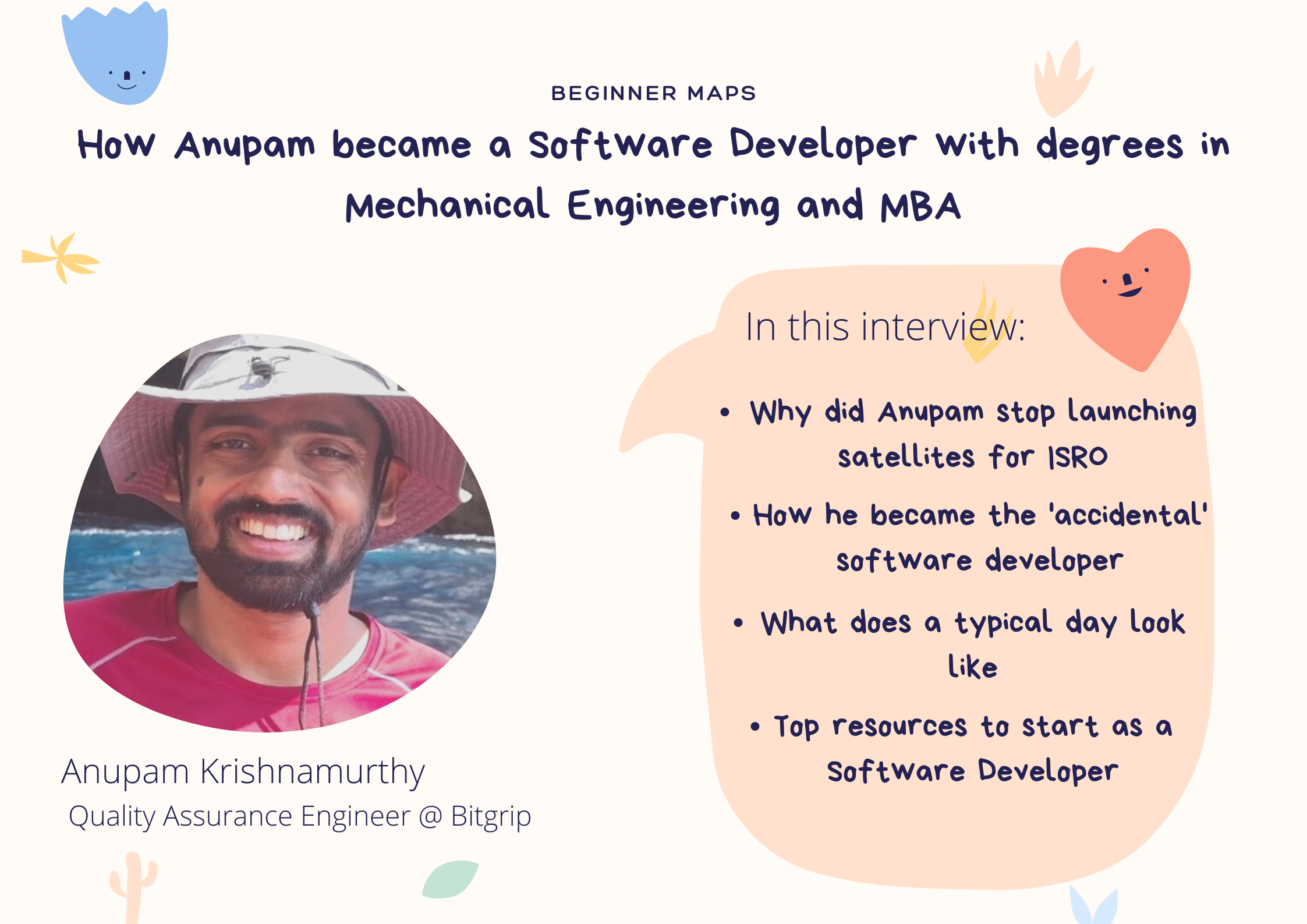 How Anupam became a Software Developer with degrees in Mechanical Engineering and MBA