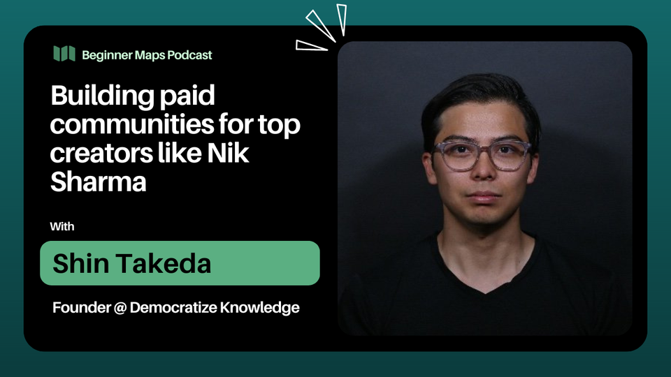 Building paid communities for top creators like Nik Sharma